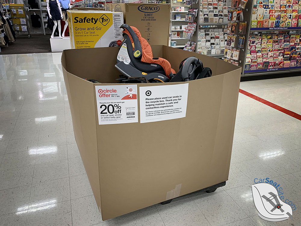 Target Car Seat Trade In Event April, What Does Target Do With Used Car Seats