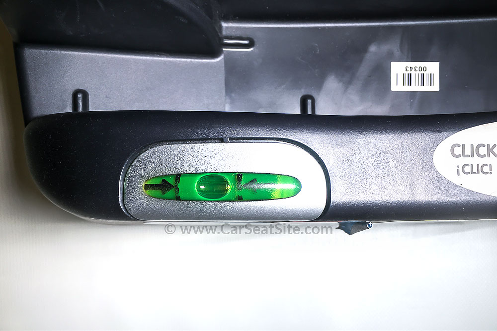 KeyFit 30 recline indicator