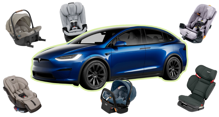 Model X with Carseats